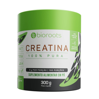 Creatina 100% Pure 300g - Bioroots